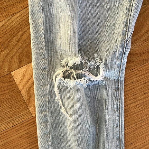 One Teaspoon Shabbies Drawstring Boyfriend Jeans size XS Hustler Color - Picture 10 of 11